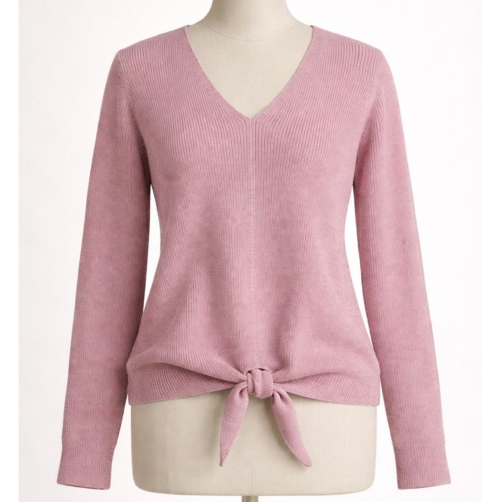 Moth Cozy V-Neck Sweater Small